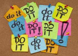 do it – procrastination concept
